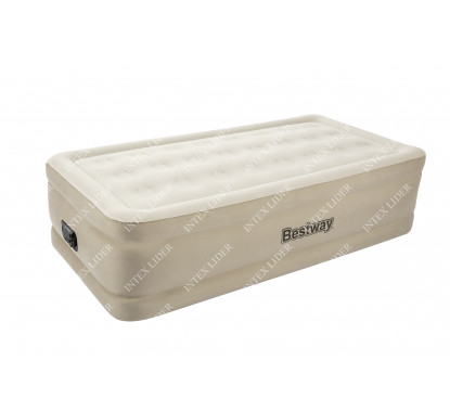 69017 Надувная кровать Essence Fortech Bestway 191х97х51см, встроенный электронасос