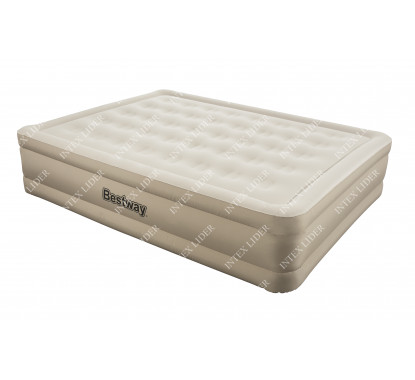 69011 Надувная кровать Essence Fortech Bestway 203х152х43см, встроенный электронасос