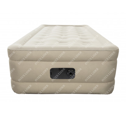 69009 Надувная кровать Essence Fortech Bestway 191х97х43см, встроенный электронасос