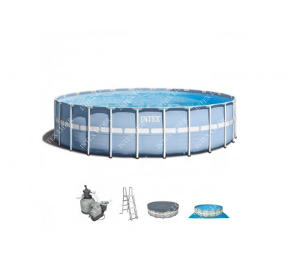 Бассейн каркасный 732х132 см Intex Prism Frame 28762
